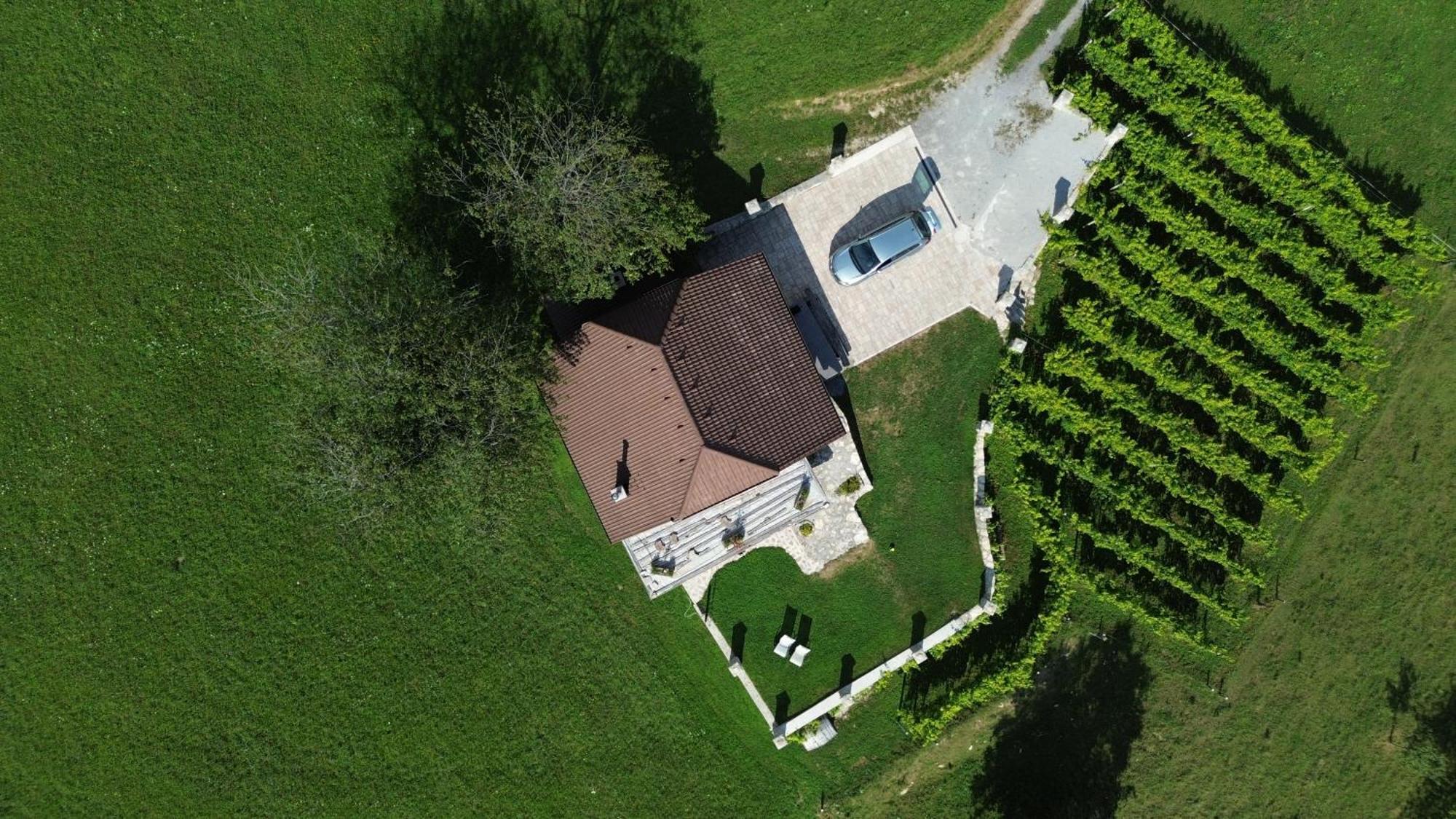 Zerko Holiday Home - Vineyard Chalet With Sauna And Jacuzzi Free Mirna Exteriér fotografie