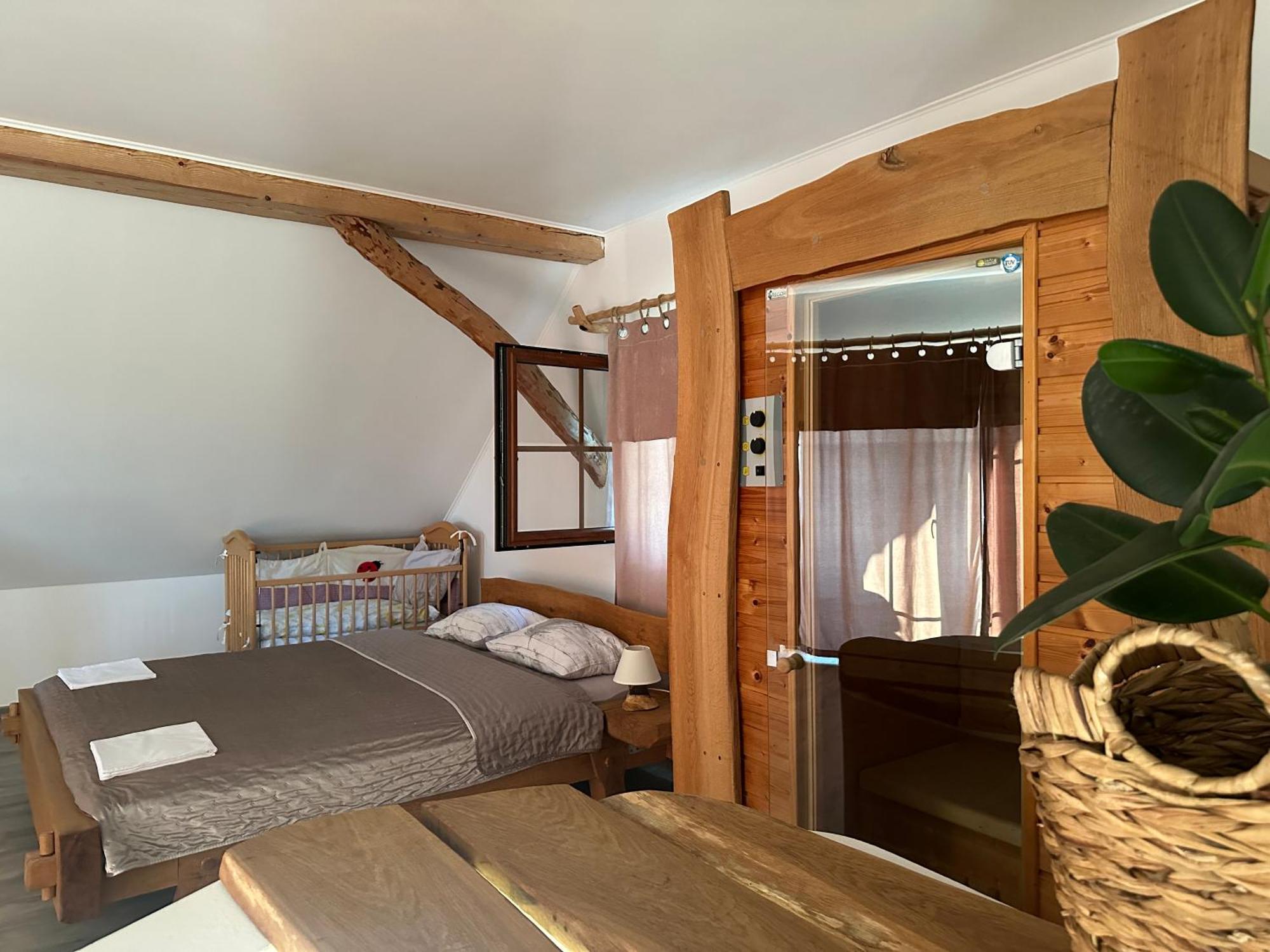 Zerko Holiday Home - Vineyard Chalet With Sauna And Jacuzzi Free Mirna Exteriér fotografie